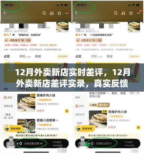 揭秘真相,12月外卖新店差评实录与实时反馈