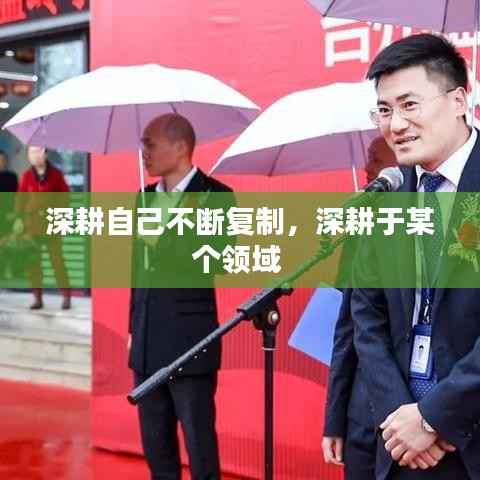 深耕自己不断复制,深耕于某个领域