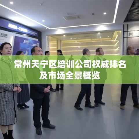 常州天宁区培训公司权威排名及市场全景概览