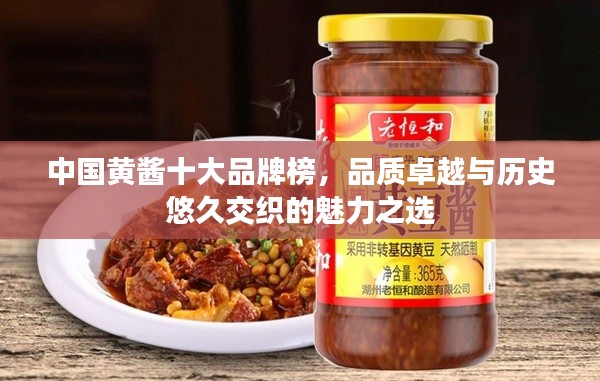 中国黄酱十大品牌榜,品质卓越与历史悠久交织的魅力之选
