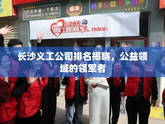 长沙义工公司排名揭晓,公益领域的领军者