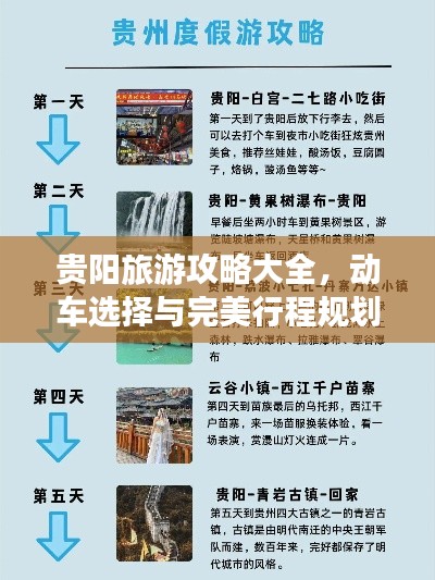 贵阳旅游攻略大全,动车选择与完美行程规划指南
