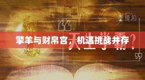 擎羊与财帛宫,机遇挑战并存